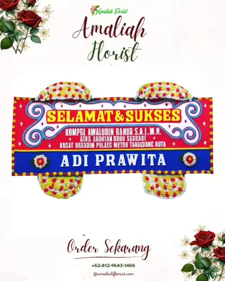 Papan Bunga Ucapan Selamat Jedongcangkring