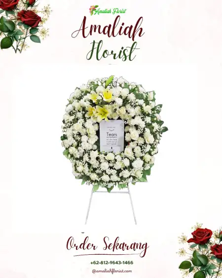 Krans Bunga Duka Jedongcangkring